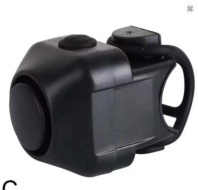 Electronic horn for bicycle, bicycle handlebar alarm horn.