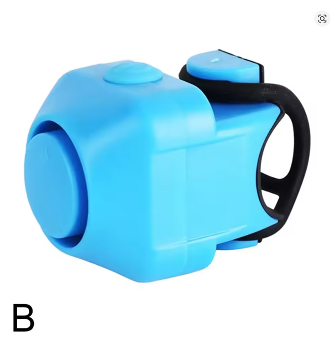 Electronic horn for bicycle, bicycle handlebar alarm horn.