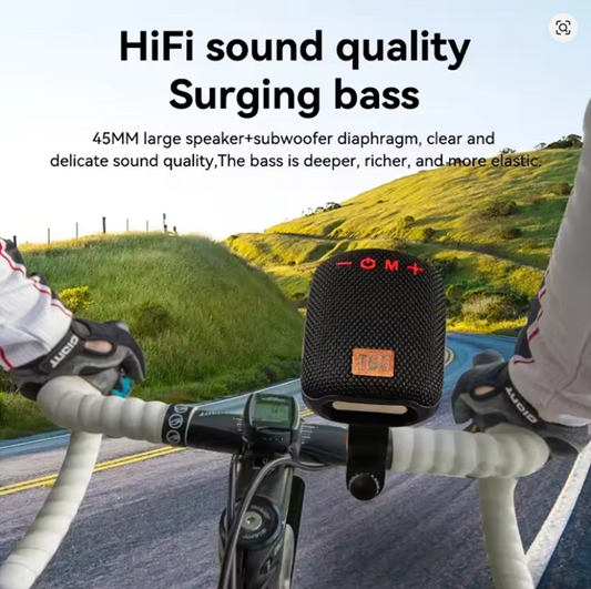 Portable Waterproof Bluetooth Speaker for Listening to Music